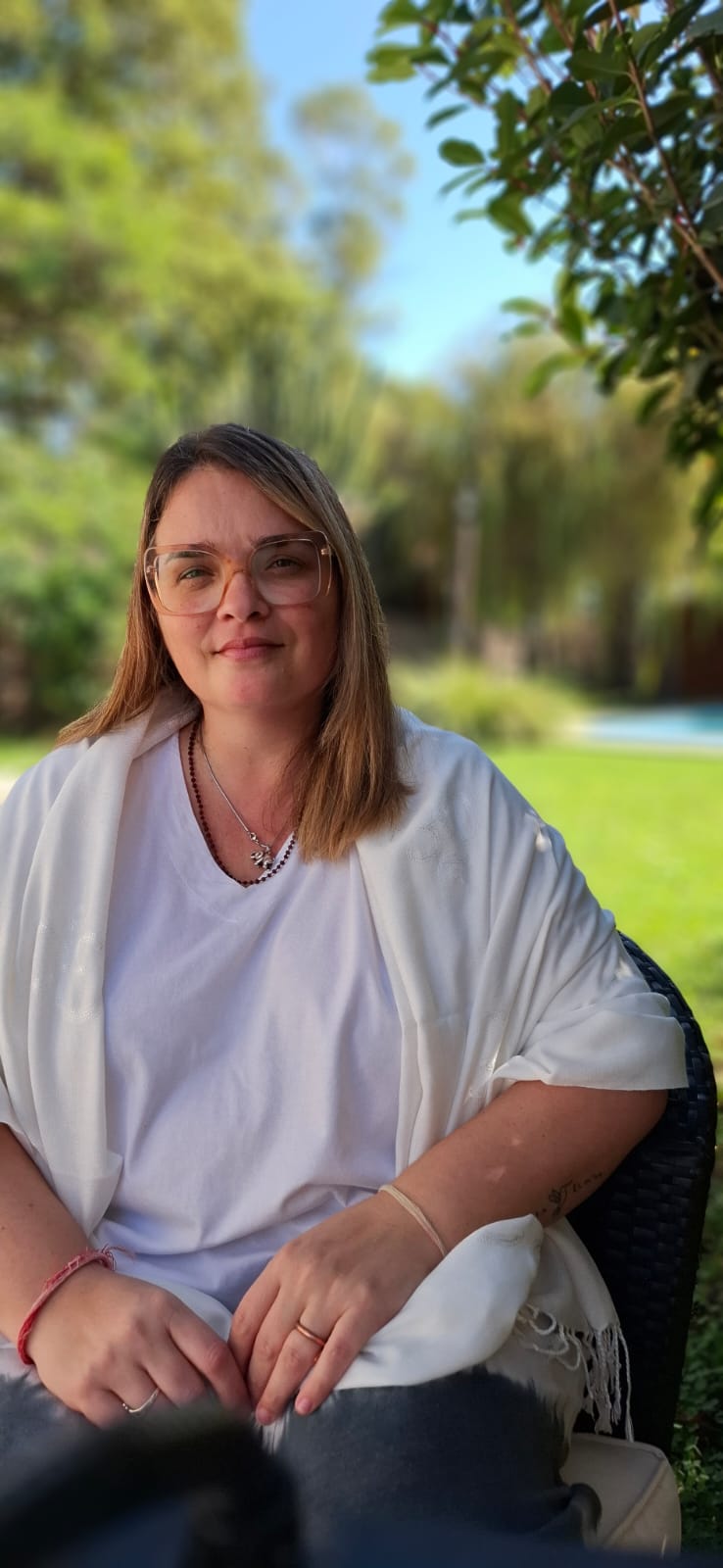 María Constanza, profesional de la salud y Ayurveda